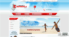 Desktop Screenshot of imobiliariaespindola.com