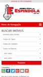 Mobile Screenshot of imobiliariaespindola.com